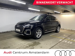 Audi Q5 50 TFSI e S edition Competition 299 pk S-tronic | Verlengde garantie | Navigatie via App | Panoramadak | Trekhaak | Parkeersensoren (Park assist) | Rondomzicht camera |