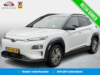 Hyundai Kona EV Premium 64 kWh SoH 94,7% / Warmtepomp / Stoelventilatie & Verwarming / Dealeronderhouden /