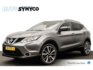 Nissan Qashqai 1.2 Automaat Tekna | Leder | Gereviseerde bak | Panoramadak | 19 inch LMV | 360 Camera | Trekhaak