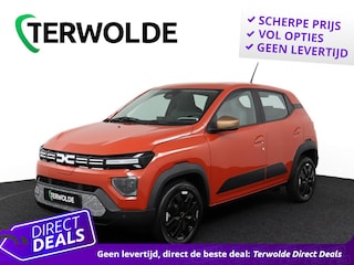 Dacia Spring Extreme 65 26.8 kWh | DC Lader | Cruise Control met snelheidsbegrenzer | ISOFIX-bevestigingssysteem voor kinderzitjes op de buitenste zitplaatsen achter | Parkeersensoren achter met sonische weergave