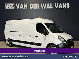 Opel Movano 2.3 Turbo 150pk L3H2 Inrichting Euro6 Airco | Camera | Navigatie | LED | 2500kg Trekhaak Cruisecontrol, Parkeersensoren, Bijrijdersbank