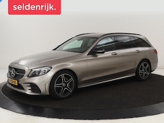 Mercedes-Benz C-klasse 200 Business Solution AMG | Leder | Carplay | Navigatie | Stoelverwarming | Camera | Adaptive cruise | Full LED | LMV 18 inch