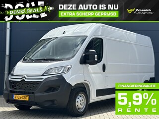 Citroën Jumper 3,5T L3H2 2.2 BlueHDi 140pk | Navigatie | Climate control | Apple Carplay & Android Auto | Parkeersensoren achter | 2500kg