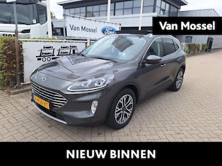 Ford Kuga 2.5 PHEV Titanium X | Pano | Adaptieve Cruise | Winter Pakket | Head Up Display | Lane Centering | Draadloos Opladen | B&O | Elek. Achterklep |