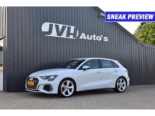 Audi A3 Sportback 40 TFSi-e 204pk S-Tronic (2x)S-Line 03-2021 | RS-Kuipstoelen | VirtualCP | Leder | Cam