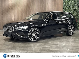 Volvo V60 T6 AWD Recharge Inscription | Schuifdak | Trekhaak | 360° Camera | FOUR-C Onderstel* | Head-Up Display | Harman Kardon | Adaptieve Cruise Control | Standkachel met Volvo On Call App | Stoelverwarming voor+achter | Stuurwielverwarming | Full LED Meesturend