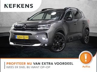 Citroën C5 Aircross 1.2 Hybrid 145PK ë-Series | AppleCarPlay/AndroidAuto | Camera | Cruise Control | 19''LMV | Stoelverwarming | Navigatie | Isofix | Privacy Glass | Two-Tone | Parkeersensoren |