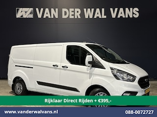 Ford Transit Custom 2.0 TDCI 130pk L2H1 Euro6 Airco | Camera | Android Auto | Cruisecontrol | Parkeersensoren | Stoelverwarming 2800kg trekvermogen, Verwarmde voorruit, Bijrijdersbank