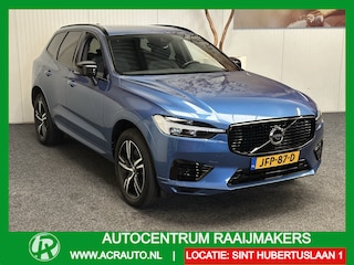 Volvo XC60 2.0 RECHARGE T6 AWD R-DESIGN LEDER NAVIGATIE CRUISE CONTROL APPLE CARPLAY/ANDROID KEYLESS GO RIJSTROOKSENSOREN RONDOMZICHT CAMERA ZEER MOOI !! Brgl