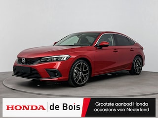 Honda Civic 2.0 e:HEV Advance | Direct uit voorraad leverbaar! | Tot 10 jaar garantie!* | Full Option | Navigatie | Panoramisch dak | Apple Carplay | Verwarmd stuur