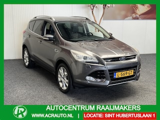 Ford Kuga 1.6 TITANIUM NAVIGATIE CRUISE CONTROL CLIMATE CONTROL STOEL EN VOORRUITVERWARMING ACHTERUITRIJCAMERA TREKHAAK ZEER MOOI !! Brgl