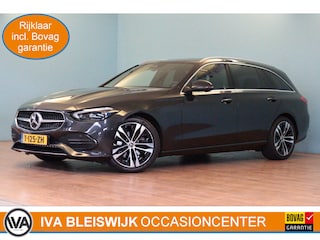 Mercedes-Benz C-klasse Estate 180 Luxury Line Automaat | NAVI | 360-CAMERA + PDC | LEER | ADAP CRUISE | AMBIENT-LIGHT |