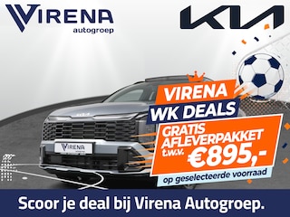 Kia Sportage 1.6 T-GDi Hybrid GT-Line - Stoel/stuur verwarming - Schuif/kanteldak - LED verlichting - Head up Display - Keyless entry/start - 18'' lichtmetalen velgen - Fabrieksgarantie tot 09-2032