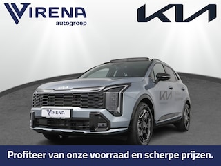 Kia Sportage 1.6 T-GDi Hybrid GT-Line - Stoel/stuur verwarming - Schuif/kanteldak - LED verlichting - Head up Display - Keyless entry/start - 18'' lichtmetalen velgen - Fabrieksgarantie tot 09-2032