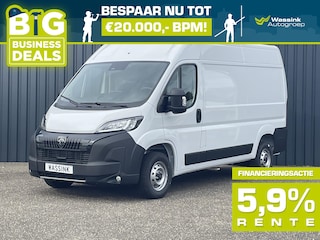 Peugeot Boxer 2.2 HDi 140PK L2H2 3,5T I Zwaar I Trekhaak 2500KG Trekgewicht I Pack Techno I Verzwaarde vering I Navigatie