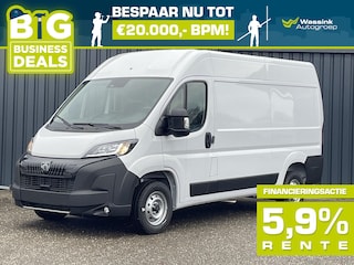 Peugeot Boxer 2.2 HDi 140PK L2H2 3,5T I Trekhaak 2500KG Trekgewicht I Pack Techno I Verzwaarde vering I Navigatie I