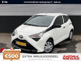 Toyota Aygo 1.0 VVT-i x-fun Lage KM stand, Bluetooth, airconditioning, start/stop systeem, centrale deurvergrendeling, achterbank neerklapbaar! BTW-auto