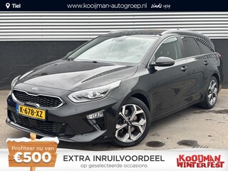 Kia Ceed Sportswagon 1.0 T-GDi GT-PlusLine Schuif/kanteldak, Dodehoekdetectie, Stoelkoeling, Stoelverwarming, Stuurwiel verwarmd, Seat memory, JBL, Nieuw geleverd en onderhouden, BTW-auto, 1e eing.