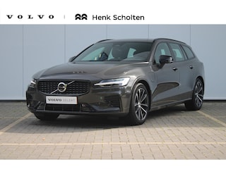 Volvo V60 T6 350PK Plug-in hybrid AWD Plus Dark | Adaptive Cruise & Pilot Assist | Premium Harman/Kardon Audio | Semi Elektr. Trekhaak | 360 Camera | Nappa/Open Grid Bekleding |