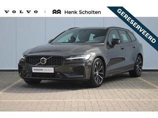 Volvo V60 T6 350PK Plug-in hybrid AWD Plus Dark | Adaptive Cruise & Pilot Assist | Premium Harman/Kardon Audio | Semi Elektr. Trekhaak | 360 Camera | Nappa/Open Grid Bekleding |