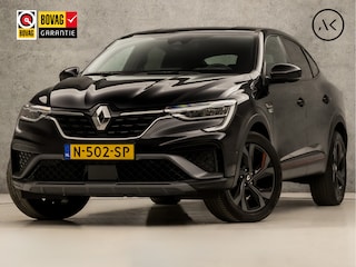 Renault Arkana 1.6 E-Tech Hybrid 145 R.S. Line 143Pk Automaat (APPLE CARPLAY, GROOT NAVI, LEDER, ELEK SPORTSTOELEN, CAMERA, STUUR/STOELVERWARMING, ADAPTIVE CRUISE, SFEERVERLICHTING, KEYLESS, NIEUWE APK, NIEUWSTAAT)