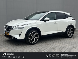 Nissan Qashqai 1.3 MHEV Xtronic Tekna Plus / Trekhaak ( 1.800 kg ) / All season banden / Apple carplay / Android auto / Panoramadak / Bose geluidsinstallatie / Massage stoelen /