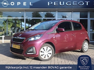 Peugeot 108 5-Drs Active Pack Premium 1.0 12V E-VTI 68PK ETG automaat, Rijklaarprijs, Airco El. ramen Centrale vergrendeling