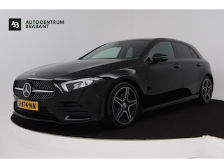 Mercedes-Benz A-klasse 180 Business Solution AMG (SFEERVERLICHTING, STOELVERWARMING, CRUISE CONTROL, NAVIGATIE, SENSOREN)