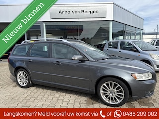 Volvo V50 2.0 Business Line, leder, climatronic, cruisecontrol, pdc, trekhaak, achterspoiler, top staat !!!