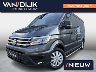 Volkswagen Crafter 35 2.0 TDI L3H2 Highline 177PK ✓Automaat ✓Full LED ✓Navigatie ✓Airco ✓Adapt. Cruise ✓Camera ✓Massagestoel ✓Parkeersensoren ✓Dubbele Schuifdeur ✓Trekhaak