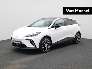 MG 4 Electric Trophy Extended Range 77 kWh Zwart dak | Multicolour Interior | Stoel- en stuurverwarming | 360 camera | MG I-smart