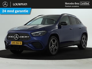 Mercedes-Benz GLA 250 e AMG Plug-In Hybride Edition AMG Line | Night Pakket | Distronic | 360° Camera | AC en DC Laden | MultiBeam Koplampen | Stuur en Stoeverwarming. Inclusief 24 maanden Mercedes-Benz Certified garantie voor Europa.