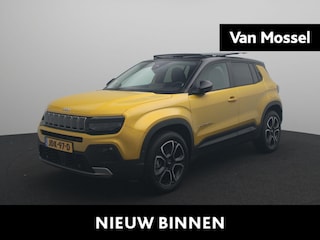 Jeep Avenger 1.2 e-Hybrid Summit | Panorama Open dak | Lederen Bekleding | DEMO