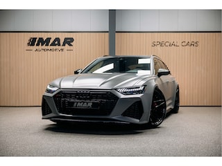 Audi A6 Avant RS 6 TFSI quattro Super dikke RS6 beton grijs matte, 23 inch Vossen HF7 unieke samenstelling