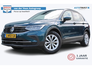 Volkswagen Tiguan 1.5 TSI Life | Incl. 12 maanden garantie | Apple Carplay | Navigatie | Adaptive cruise control | Stoel en stuurverwarming | Wegklapbare trekhaak | Getint glas | LED koplampen |