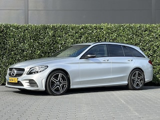 Mercedes-Benz C-klasse Estate 160 Business Solution AMG Limited,FACELIFT, NL AUTO, NAP LOGISCH, DIGITAL, LEDER, CAMERA, STOELVERWARMING, ECC-AIRCO, ELEKTRISCHE KOFFERKLEP, LICHTMETAAL 18"