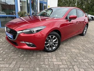 Mazda 3 2.0 SkyActiv-G 120 GT-M | Navigatie, Keyless, Head-Up Display, Parkeersensoren + Camera, Cruise & Climate Control, Stoel en Stuurverwarming, zeer luxe!