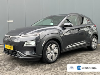 Hyundai Kona EV Premium 64 kWh 204pk | Camera | Leder | Stoelventilatie | Stoelverwarming en stuurverwarming | Warmtepomp | Dodehoek detectie | LED koplampen | Head- up display | Keyless entry | Premium audio