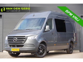 Mercedes-Benz Sprinter 315 1.9 CDI L2H2 DC-6P, AUT. LED, CAMERA, TREKHAAK, CRUISE, CARPLAY, LEDER MF STUUR, DUBBELE CABINE, DUBBEL CABINE
