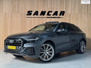 Audi Q8 55 TFSI quattro Pro S-line PANO|LUCHTVERING|B&O|MASSAGE|SOFT CLOSE|VALCONA LEDER|360 CAM|HUD|AMBIENT