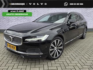 Volvo V90 2.0 T6 AWD Inscription | Google | Long Range Accu | Harman Kardon | Elek. Stoelen | Stoel-/Stuurverwarming | Panoramadak | Trekhaak | Wool Blend Interieur