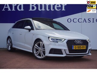 Audi A3 Sportback 35 TFSI 150PK Advance Sport+Leder+Led+vitrual+pano-dak+Navigatie+smartphone = SUPER !!