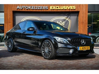 Mercedes-Benz C-klasse 400 4MATIC AMG Panodak Leer Navigatie Cruise Stoelverw.