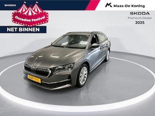 Skoda Octavia Combi 1.5 TSI 115pk DSG MHEV Business Edition Plus · Camera · Apple/Android Car Play · Elek. Trekhaak · P-Sensoren · Elek. Achterklep · 17'' Inch · Garantie t/m 29-09-2028 of 100.000km