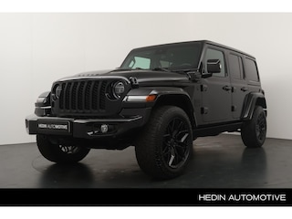 Jeep Wrangler Unlimited 4xe 380pk Sahara Automaat | Stoel+Stuur Verwarming | Parkeer Camera | Leder | Adaptieve Cruise Control | Navigatie |