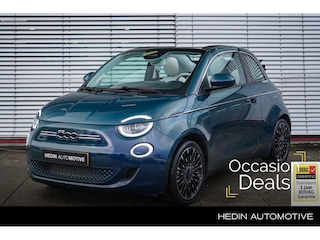 Fiat 500 La Prima 42 kWh Cabrio | ''Elektrisch, stijlvol en open rijden!'' | LED | Navigatie | AppleCarplay/AndroidAuto