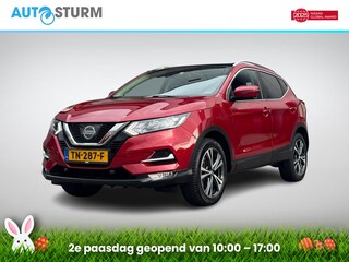Nissan Qashqai 1.2 N-Connecta Design Pack | Trekhaak | Navigatie | 360° Camera | Panoramadak | Keyless Entry | Cruise & Climate Control | Rijklaarprijs!
