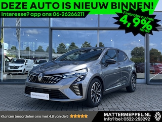 Renault Clio 1.0 TCe 90 GPF Techno | Navigatie | Fabrieksgarantie tot 18-02-2028 | Camera + Parkeersensoren | Climate Control | Lichtmetaal | Groot Scherm | Draadloze Telefoonlader | Licht/Regensensor | Apple CarPlay/Android Auto