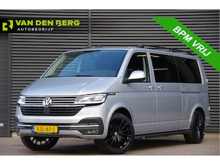 Volkswagen Transporter 2.0 TDI L2H1 DC-5P, BULLI 150PK AUT. 2X SCHUIFDEUR, TREKHAAK, ADAPT. CRUISE, VIRTUAL, CAMERA, NAVI, AIRCO, DUBBELE CABINE