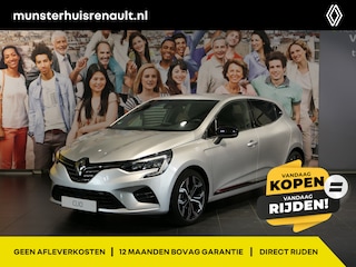 Renault Clio 1.0 TCe 90 Techno *DEALER ONDERHOUDEN* *17" LMV + Groot scherm!* - Camera, allseasons, volledig digitaal instrumentenpaneel
